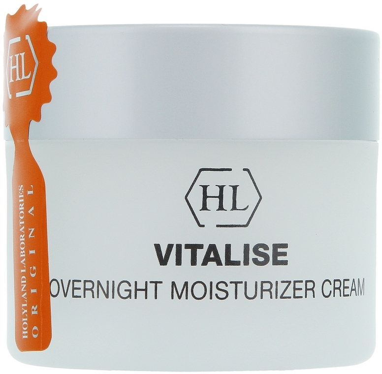 Intensywnie odżywczy krem do twarzy na noc z ekstraktem z szyszek chmielu - Holy Land Cosmetics Vitalise Overnight Moisturizer Cream — фото N2