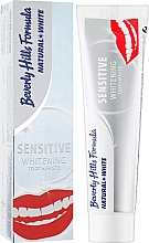 Wybielająca pasta do wrażliwych zębów - Beverly Hills Formula Natural White Sensitive Whitening Toothpaste — Zdjęcie N2
