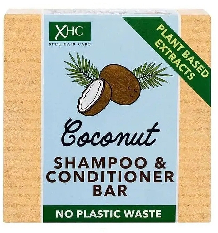 Stały szampon-odżywka - Xpel Marketing Ltd Coconut Shampoo & Conditioner Bar — Zdjęcie N1