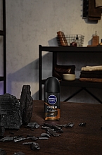 Antyperspirant w kulce dla mężczyzn - NIVEA MEN Deep Black Carbon Espresso Anti-Perspirant — Zdjęcie N3