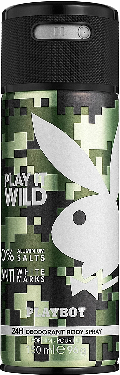 Playboy Play It Wild for Him - Perfumowany dezodorant w sprayu — Zdjęcie N1