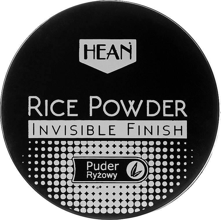 Puder ryżowy do twarzy - Hean Rice Powder Invisible Finish