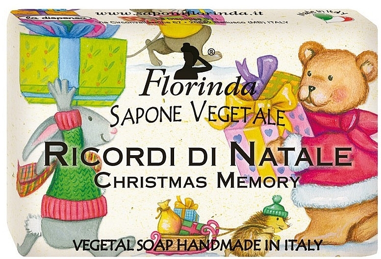 Mydło roślinne - Florinda Special Christmas Christmas Memory Vegetal Soap Bar — Zdjęcie N1