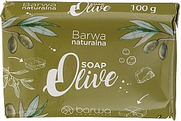 Kup Oliwkowe mydło w kostce z ekstraktem z shiitake - Barwa Naturalna Green Olive Soap