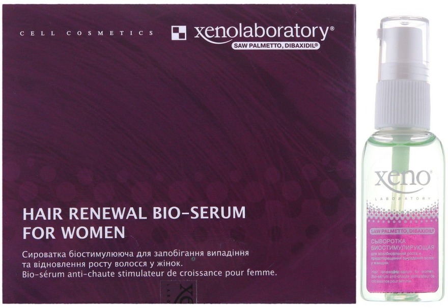 Serum zapobiegające wypadaniu włosów u kobiet - Xeno Laboratory Bio-Serum For Women