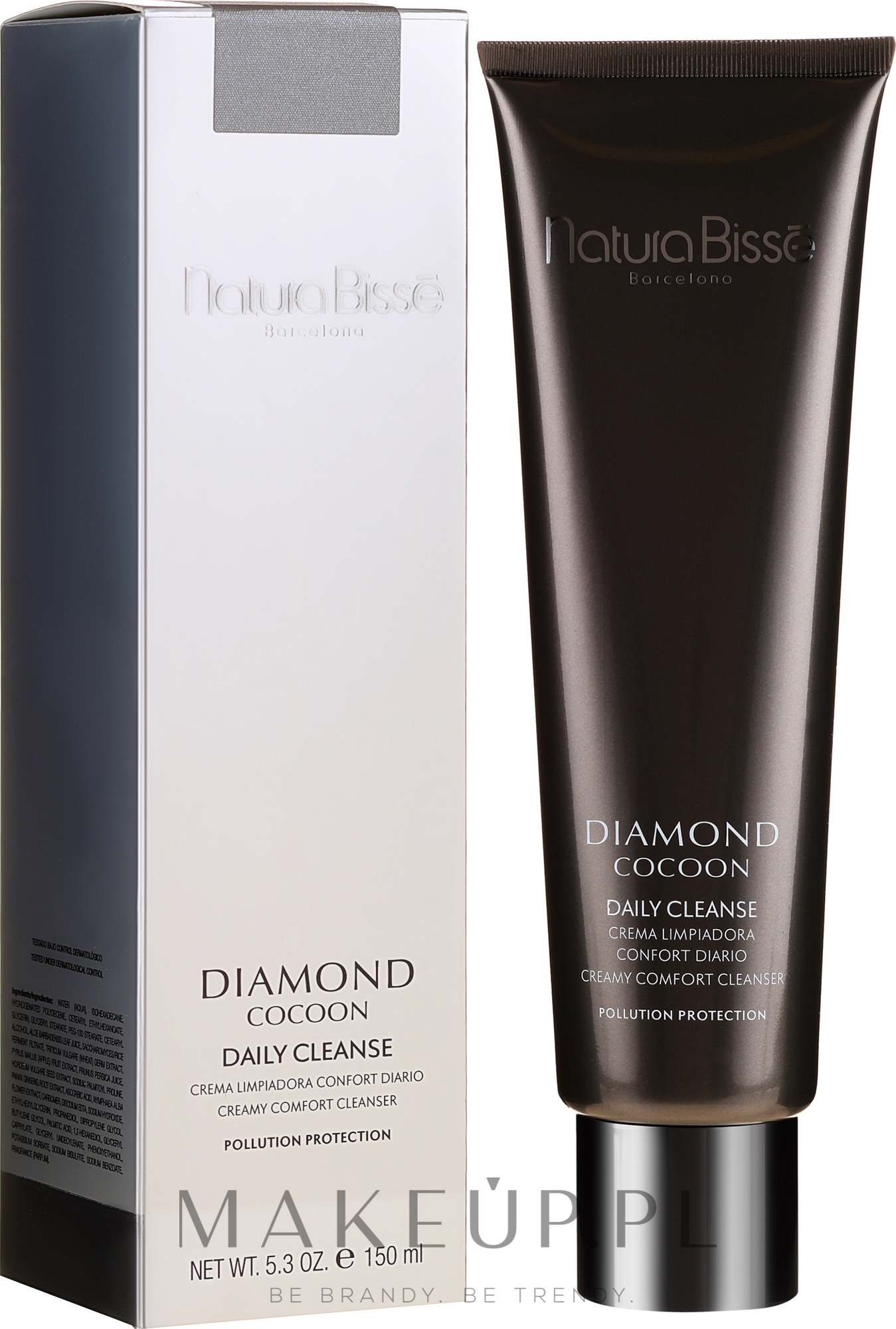 Oczyszczający krem do twarzy - Natura Bissé Diamond Cocoon Daily Cleanse Creamy Comfort Cleanser — Zdjęcie 150 ml