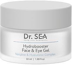 Kup Żel nawilżający do twarzy i oczu - Dr.Sea Hydrobooster Face & Eye Gel