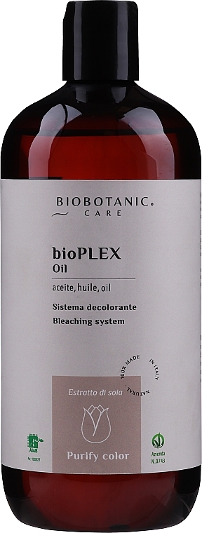 PRZECENA! Mieszanka olejków ochronnych do włosów - BioBotanic bioPLEX Purify Color Oil * — Zdjęcie N1