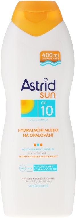 Przeciwsłoneczne mleczko nawilżajace SPF 10 - Astrid Sun Moisturizing Suncare Milk  — Zdjęcie N4