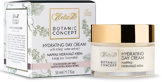 Krem nawilżający na dzień dla skóry suchej i bardzo suchej - Helia-D Botanic Concept Moisturising Cream — Zdjęcie N4