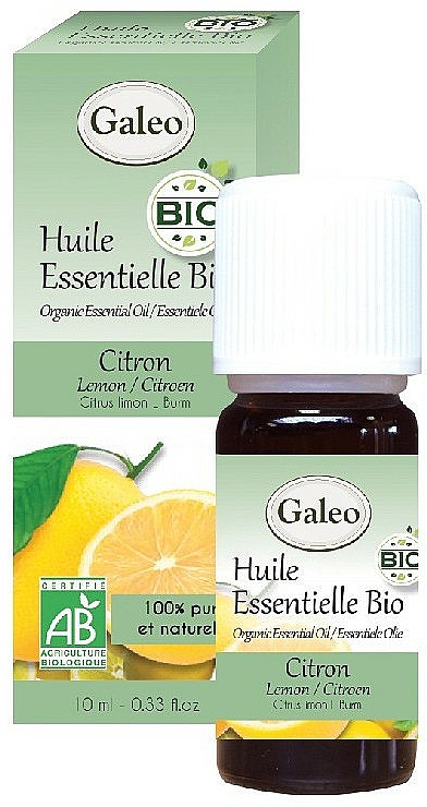Organiczny olejek eteryczny Cytryna - Galeo Organic Essential Oil Lemon — Zdjęcie N1