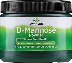 Suplement diety D-mannoza w proszku - Swanson D-Mannose Powder — Zdjęcie N1