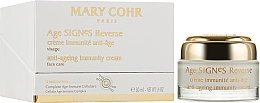 Krem przeciwstarzeniowy - Mary Cohr Age Signes Reverse Creme — Zdjęcie N2