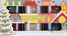 Zestaw - Yankee Candle Advent 6 Filled Votives Christmas Gift Set (cand/6x37g) — Zdjęcie N1