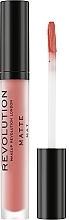 Matowa szminka w płynie do ust - Makeup Revolution Matte Lip — Zdjęcie N1
