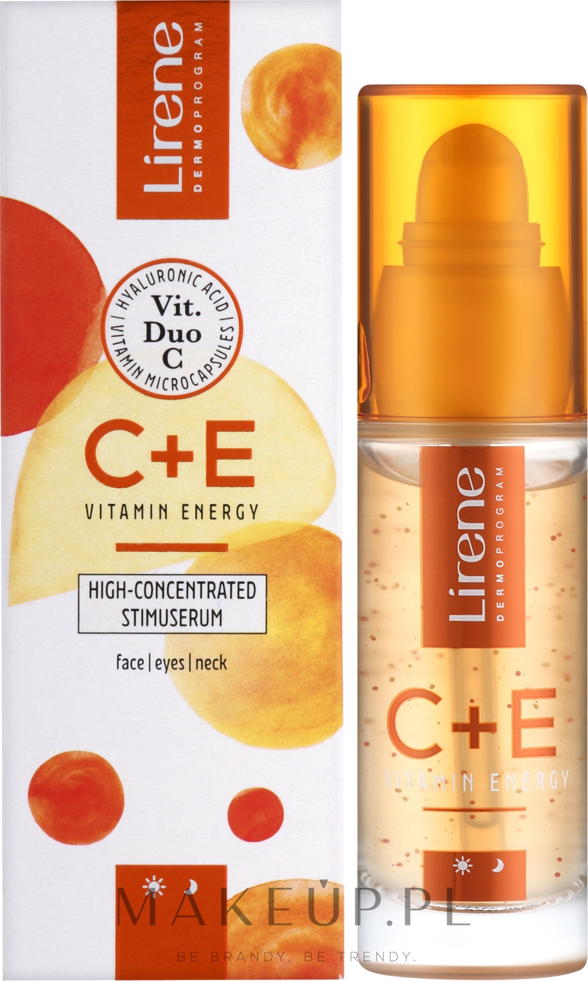 Skoncentrowane serum do twarzy - Lirene C+E Vitamin Energy Serum — Zdjęcie 30 ml