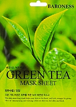 Kup Maska w płachcie z ekstraktem z zielonej herbaty - Beauadd Baroness Mask Sheet Green Tea