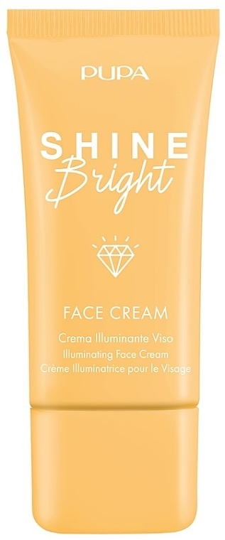 Krem rozświetlający do twarzy - Pupa Shine Bright Illuminating Face Cream — Zdjęcie N1