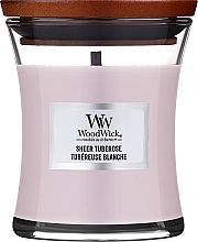 Świeca zapachowa - WoodWick Sheer Tuberose Candle — Zdjęcie N1