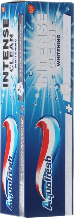 Intensywnie myjąca pasta do zębów - Aquafresh Intense Clean Whitening Toothpaste — Zdjęcie N1