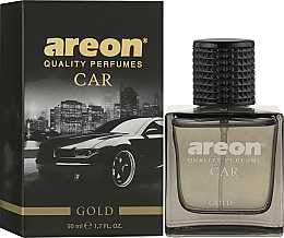 Zapach do samochodu - Areon Luxury Car Perfume Long Lasting Gold — Zdjęcie N1