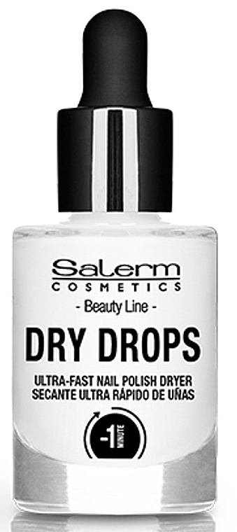 Szybkoschnący lakier do paznokci - Salerm Beauty Line Dry Drops Ultra-Fast Nail Polish Dryer — Zdjęcie N1