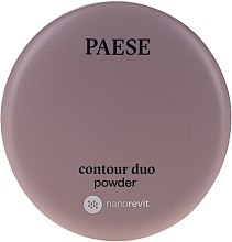 Kup Podwójny puder do konturowania twarzy - Paese Contour Duo Powder