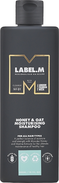 Szampon do włosów - Label.m Cleanse Honey & Oat Shampoo