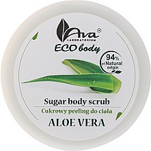 Kup Nawilżająco-łagodzący peeling cukrowy do ciała Aloes - AVA Laboratorium Eco Body