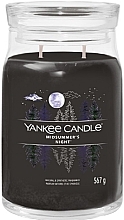 Świeca zapachowa w słoiku Midsummer's Night, 2 knoty - Yankee Candle Singnature  — Zdjęcie N2