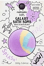 PRZECENA! Kula do kąpieli, fioletowo-żółto-niebieska - Nailmatic Galaxy Bath Bomb * — Zdjęcie N1