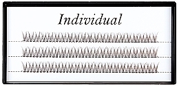 Sztuczne kępki rzęs, typ V, 0,10 C Mix 9-11-13 mm - Individual — Zdjęcie N1