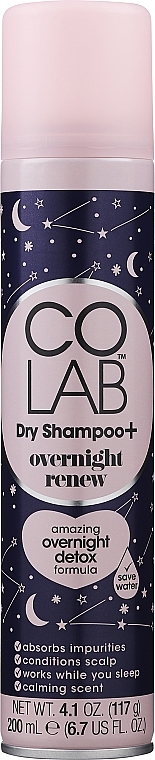 Suchy szampon do włosów - Colab Overnight Renew Dry Shampoo — Zdjęcie N1