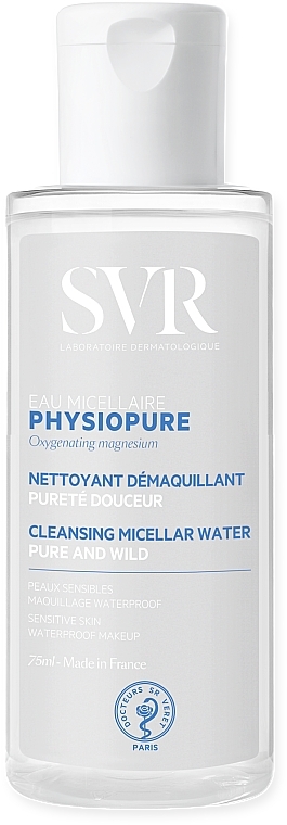 Delikatnie oczyszczająca woda micelarna - SVR Physiopure — Zdjęcie N4