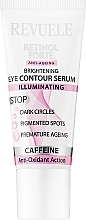 Rozświetlające serum do skóry wokół oczu - Revuele Retinol Forte Brightening Eye Contour Serum — Zdjęcie N1