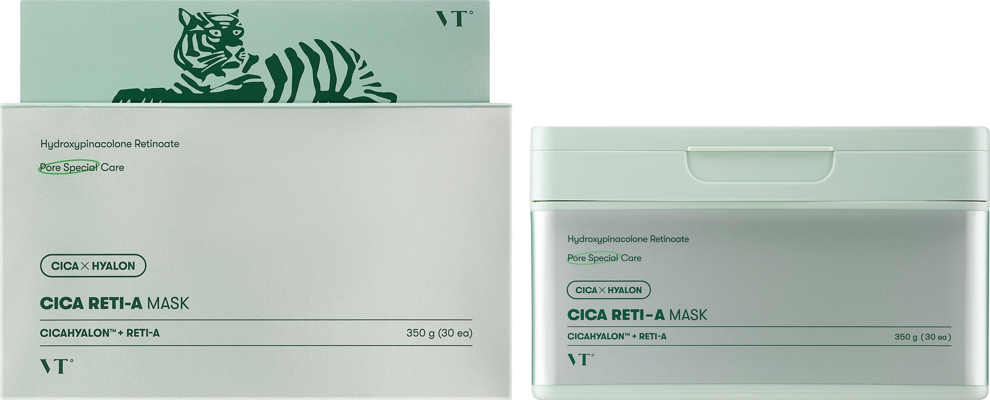 Maska do twarzy - VT Cosmetics Cica Reti-A Mask — Zdjęcie 30 szt.