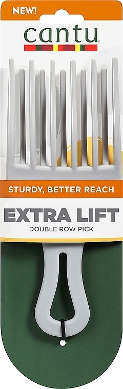 Grzebień z dwoma rzędami zębów - Cantu Extra Lift Double Row Pick — Zdjęcie N1