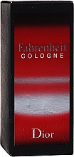PRZECENA! Dior Fahrenheit Cologne - Woda kolońska * — Zdjęcie N3