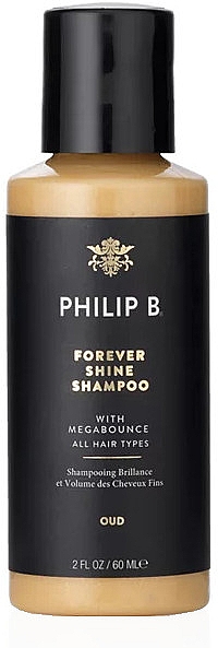 Nawilżający szampon z drobinkami nadający włosom połysk - Philip B Oud Royal Forever Shine Shampoo — Zdjęcie N1