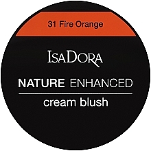 Róż do policzków w kremie - IsaDora Nature Enhanced Cream Blush — Zdjęcie N2