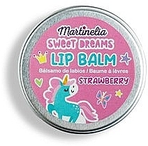 Balsam do ust, truskawkowy - Martinelia Sweet Dreams Unicorn Lip Balm — Zdjęcie N1