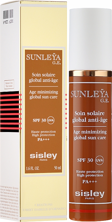 Przeciwsłoneczny krem do twarzy SPF 30 PA +++ - Sisley Sunleÿa G.E. Age Minimizing Global Sun Care — Zdjęcie N1