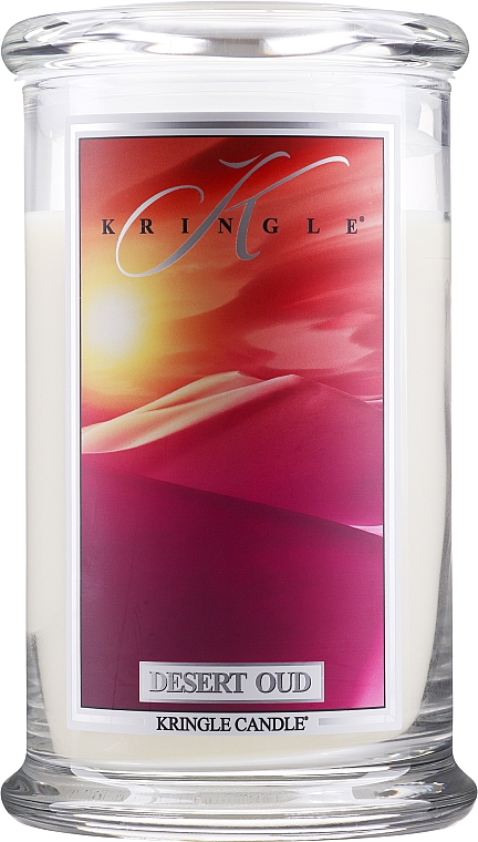 Świeca zapachowa w słoiku - Kringle Candle Desert Oud — Zdjęcie N2