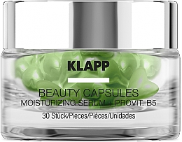 Kup Serum nawilżające z prowitaminą B5 do twarzy w kapsułkach - Klapp Beauty Capsules Moisturizing Serum + ProVitamin B5