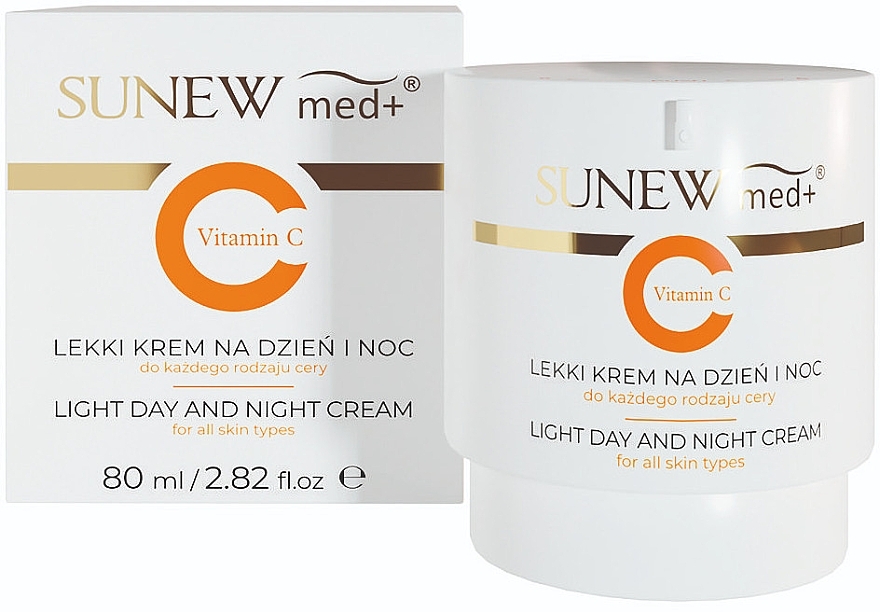 Krem do twarzy z witaminą C - Sunew Med+ Vitamin C Light Day & Night Cream — Zdjęcie N1