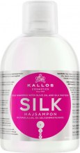 Kup Szampon do włosów Silk z oliwą z oliwek i proteinami jedwabiu - Kallos Cosmetics Silk Shampoo With Olive Oil