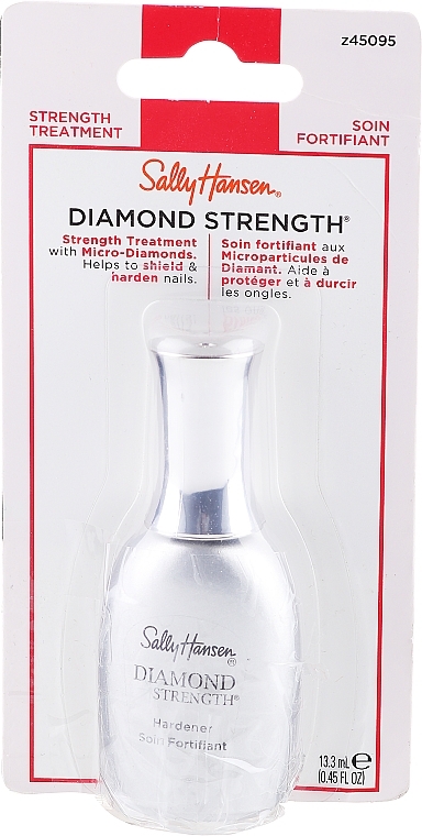 PRZECENA! Odżywka zapobiegająca łamaniu się paznokci - Sally Hansen Diamond Strength * — Zdjęcie N1