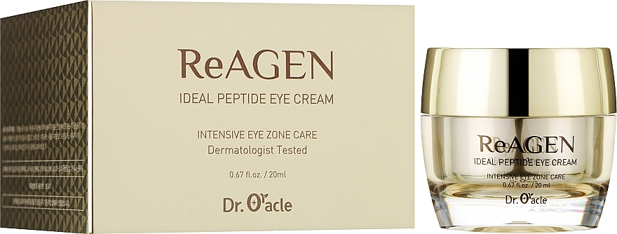 Krem pod oczy z peptydami - Dr. Oracle ReAGEN Ideal Peptide Eye Cream — Zdjęcie N2