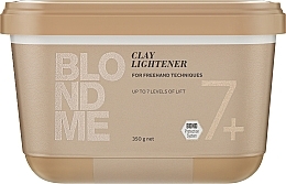Kup Rozjaśniająca glinka do włosów - Schwarzkopf Professional BlondMe Bond Enforcing Clay Lightener 7+