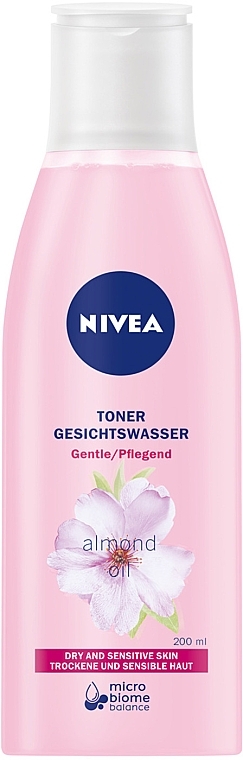 Łagodzący tonik do cery suchej i wrażliwej - NIVEA Aqua Effect